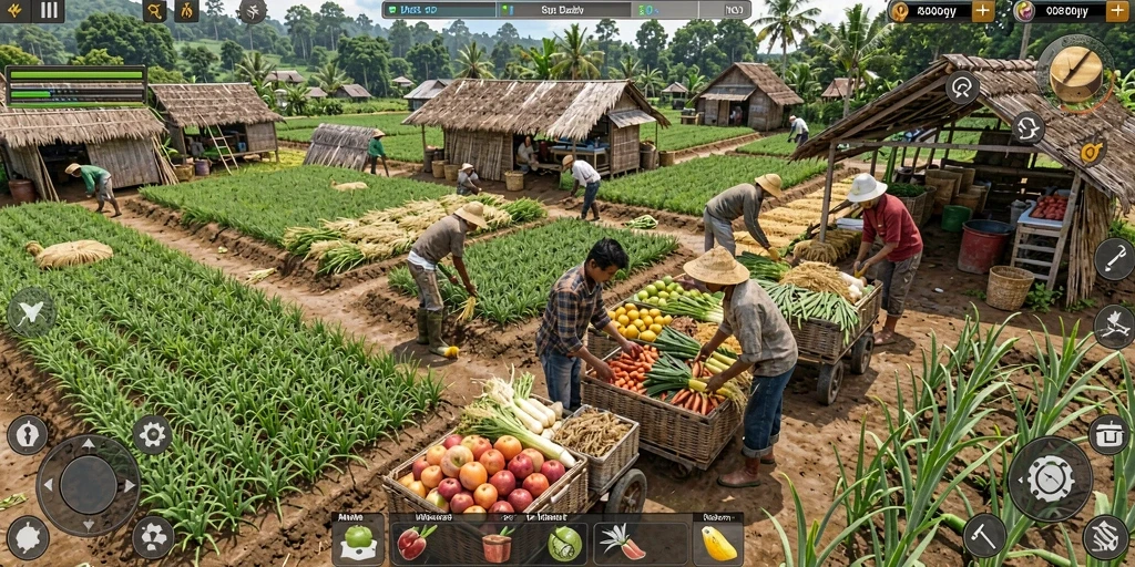Tampilan menarik dari permainan slot populer.