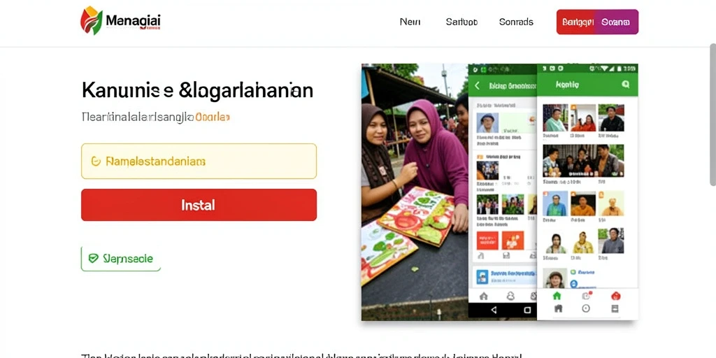 Tangkapan layar menunjukkan antarmuka utama EMON77 yang intuitif.