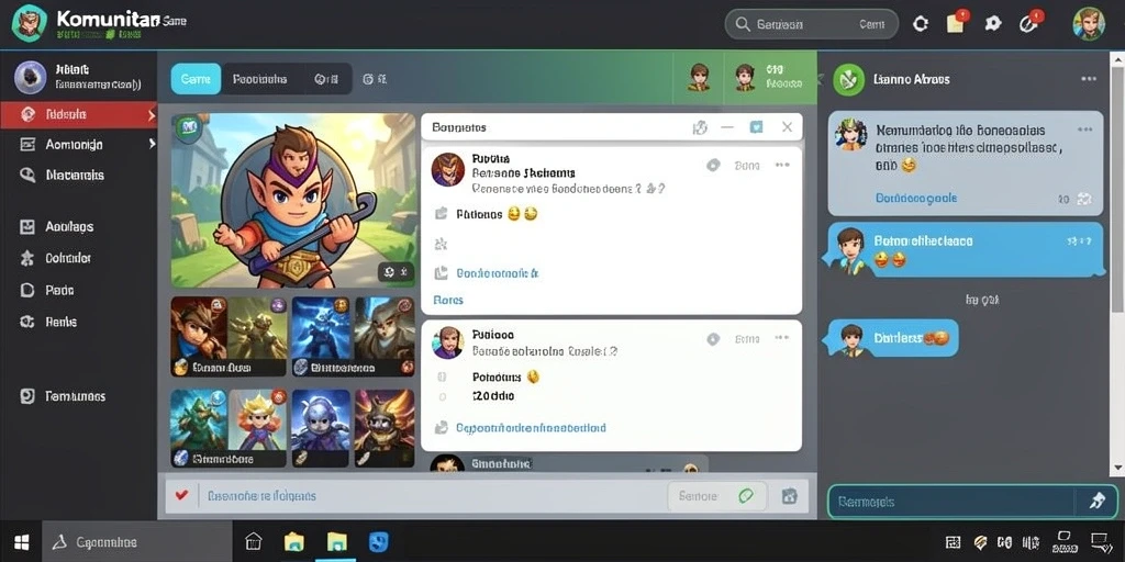 Screenshot menampilkan antarmuka pengguna yang menarik.