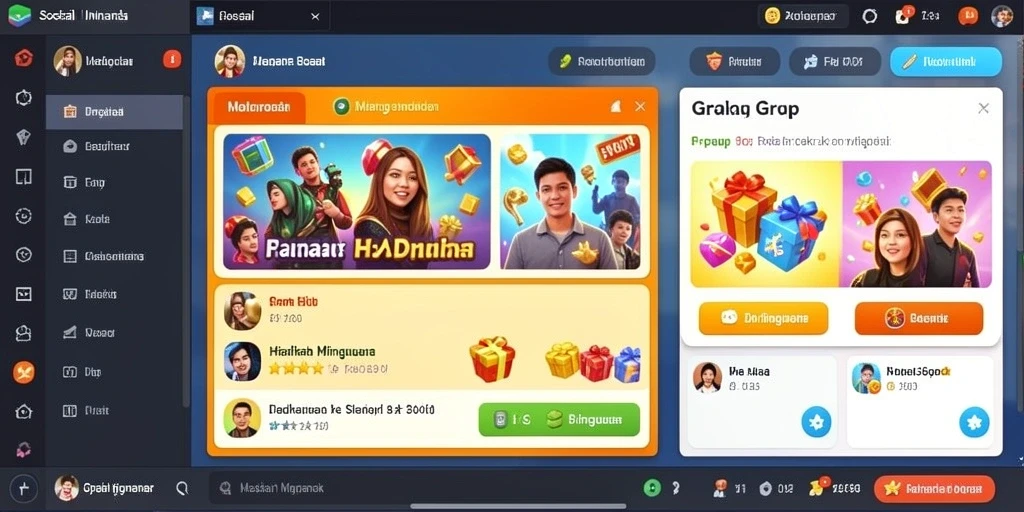 Tampilan antarmuka yang user-friendly dan menarik.