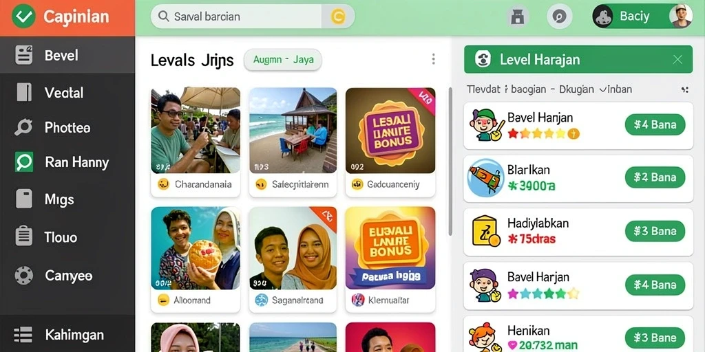 Tampilan awal aplikasi MAINDUIT yang menarik.