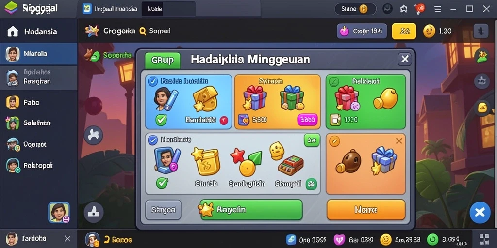 Tampilan antarmuka yang menarik dan mudah digunakan.