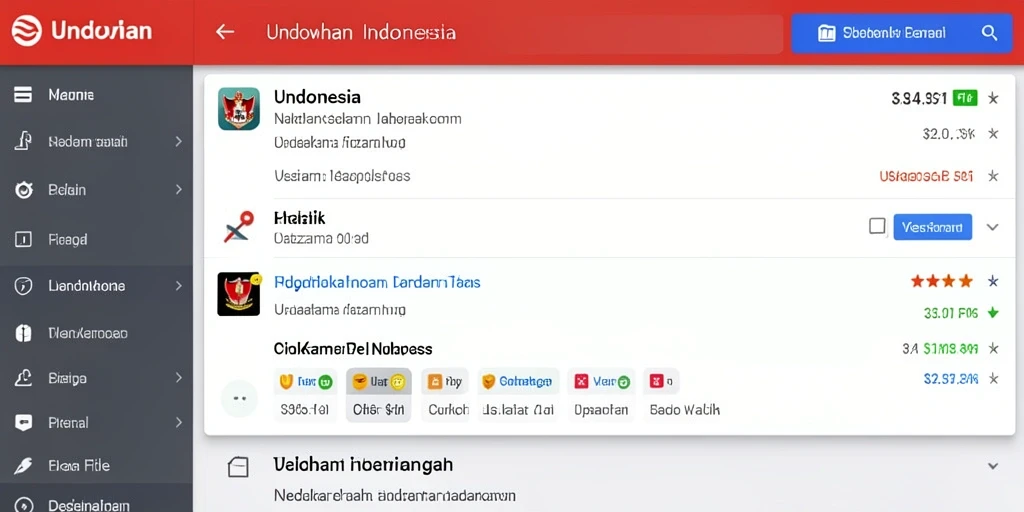 Tampilan antarmuka yang ramah pengguna.