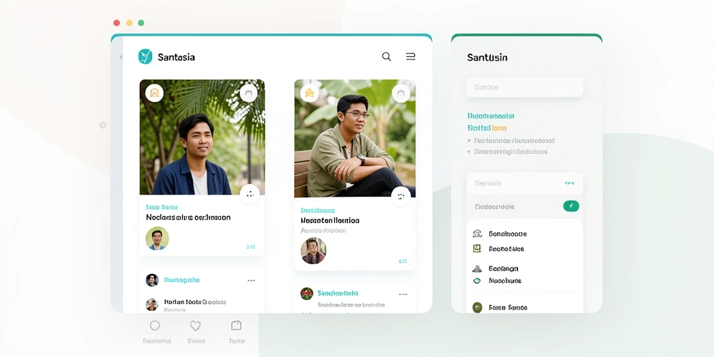 Tampilan menarik dari antarmuka utama SINTE4D.