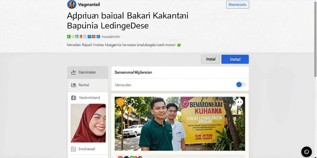 Tampilan antarmuka yang cerah dan menarik.