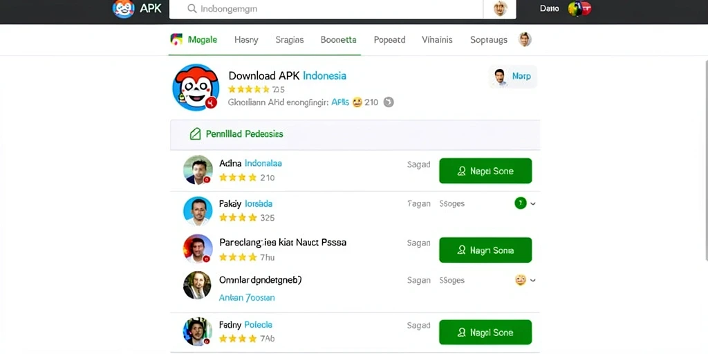 Tampilan antarmuka yang intuitif dan menarik.